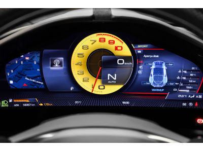 Ferrari Roma V8 - GRIGIO SILVERSTONE / CIOCCOLATO