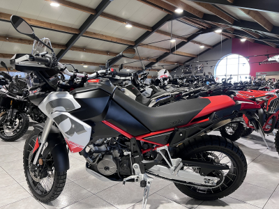 Aprilia Tuareg 660 Hailstrom White disponible aussi en 35 KW