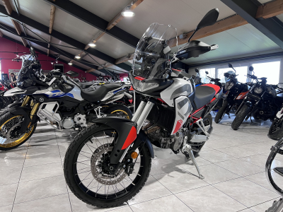 Aprilia Tuareg 660 Hailstrom White disponible aussi en 35 KW