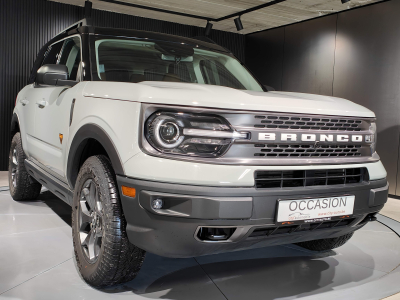 Ford Bronco 2.0 ECOBOOST BADLANDS 4X4 GPS CAMERA B&O TOIT PANO OUV SIEGES ET VOLANT CHAUFF LED