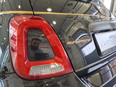 Abarth 595 1.4 T-JET 165 SCORPIONEORO 1 OF 2000 BEATS CUIR NAVI 1 HAND