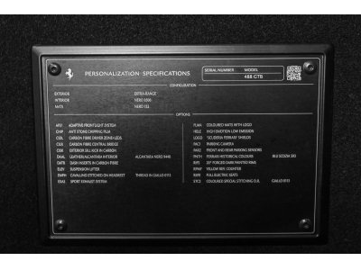 Ferrari 488 GTB 3.9 V8 - BLU SCOZIA / EXTRA-RANGE