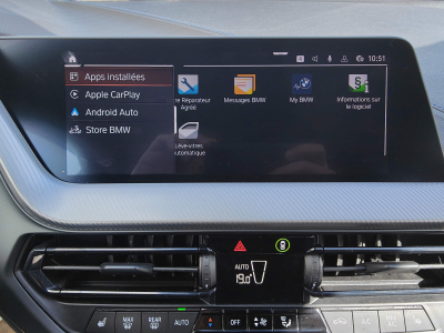 BMW 120 120iA SDRIVE PACK M GPS CARPLAY SIEGES CHAUFFANTS ECLAIRAGE AMB