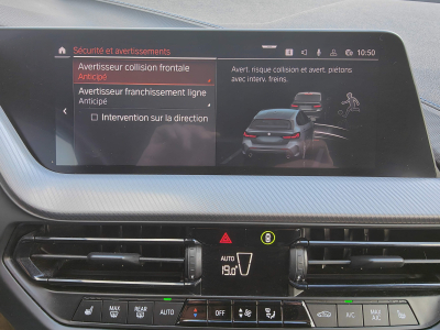 BMW 120 120iA SDRIVE PACK M GPS CARPLAY SIEGES CHAUFFANTS ECLAIRAGE AMB