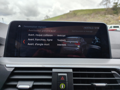 BMW X3 XDRIVE20i PACK M CUIR TOIT PANO OUV ATTELAGE ELEC