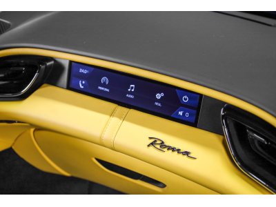 Ferrari Roma V8 - BLU POZZI / GIALLO