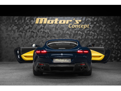 Ferrari Roma V8 - BLU POZZI / GIALLO