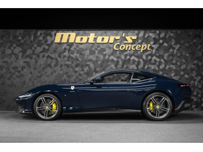 Ferrari Roma V8 - BLU POZZI / GIALLO