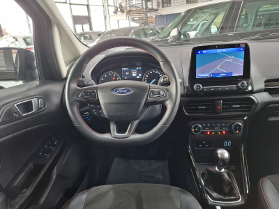 Ford EcoSport 1.0 ST-LINE 125, 1HAND, B&O,GARANTIE 02/2029, CARPLAY, CAMERA,CUIR, ALU 18'', NAVI,