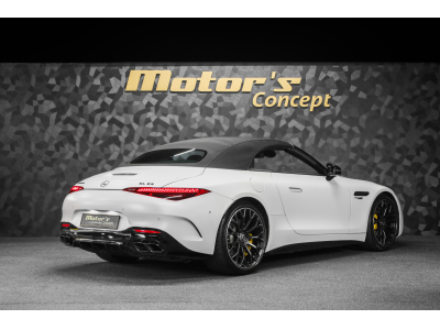 Mercedes-Benz SL 63 AMG 4 MATIC + / MANUFAKTUR Opalite White Magno