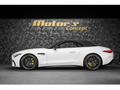 Mercedes-Benz SL 63 AMG 4 MATIC + / MANUFAKTUR Opalite White Magno