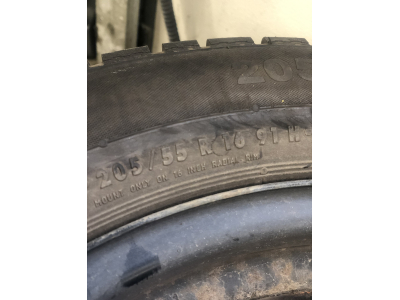 Jantes acier + Pneus hiver 16