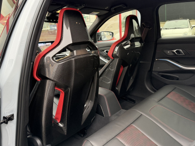 BMW M3 CS LIMOUSINE CARBON HARMAN KARDON CUIR NAVI 1 HAND