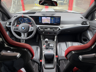 BMW M3 CS LIMOUSINE CARBON HARMAN KARDON CUIR NAVI 1 HAND