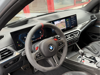 BMW M3 CS LIMOUSINE CARBON HARMAN KARDON CUIR NAVI 1 HAND