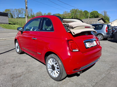 Fiat 500C 1.2 Lounge - Automatique - Navi - Carplay - Semi-cuir