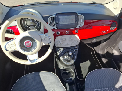 Fiat 500C 1.2 Lounge - Automatique - Navi - Carplay - Semi-cuir
