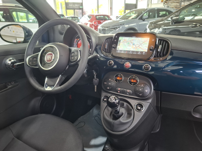 Fiat 500C CABRIO, 1.0 Hybrid 70, 1 HAND, NAVI, ALU 16'',REGUL , PDC, CLIMA,