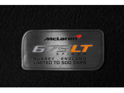 McLaren 675LT Spider Chicane Grey - 1 of 500