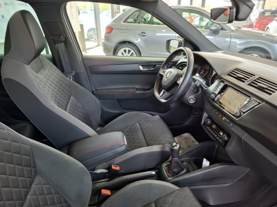 Skoda Fabia 1.0 TSI  MONTE CARLO, LED, CAMERA, PANORAMIQUE, ALU 17'',NAVI, 1HAND