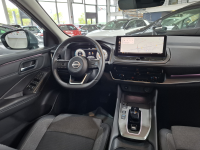 Nissan Qashqai 1.5 VC-T 190 N-Connecta e-Power, Hybride, CAMERA 360°, CUIR, LED, NAVI, PANORAMIQUE, 1 HAND