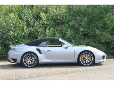Porsche 911 (991) TURBO S CABRIOLET | ARGENT GT | PDLS+ | CARBON | PCCB | BURMEISTER