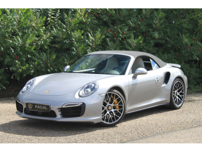 Porsche 911 (991) TURBO S CABRIOLET | ARGENT GT | PDLS+ | CARBON | PCCB | BURMEISTER