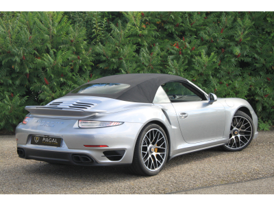 Porsche 911 (991) TURBO S CABRIOLET | ARGENT GT | PDLS+ | CARBON | PCCB | BURMEISTER