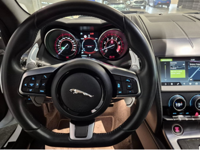 Jaguar F-Type 3.0 V6 P-340 COUPE R-DYNAMIC MERIDIAN PANO CUIR NAVI 1 HAND