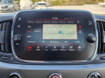 Fiat 500 1.2i BOITE AUTO GPS BLUETOOTH TOIT PANO