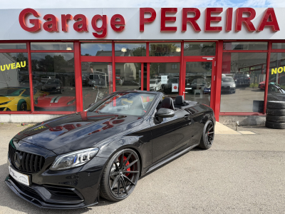 Mercedes-Benz C 63 AMG CABRIO S V8 BITURBO CARBON SPORTSITZE BURMESTER CUIR NAVI