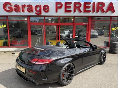 Mercedes-Benz C 63 AMG CABRIO S V8 BITURBO CARBON SPORTSITZE BURMESTER CUIR NAVI