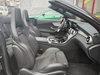 Mercedes-Benz C 63 AMG CABRIO S V8 BITURBO CARBON SPORTSITZE BURMESTER CUIR NAVI
