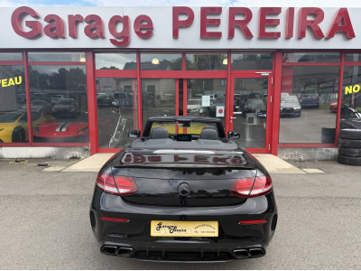 Mercedes-Benz C 63 AMG CABRIO S V8 BITURBO CARBON SPORTSITZE BURMESTER CUIR NAVI