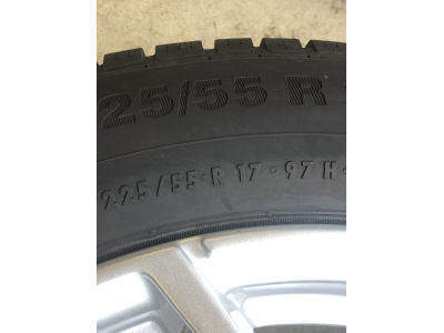 Jantes alu + Pneus hiver 17