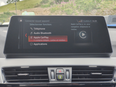 BMW X1 X1 XDRIVE25e CARPLAY GPS CUIR LED SIEGES CHAUFF
