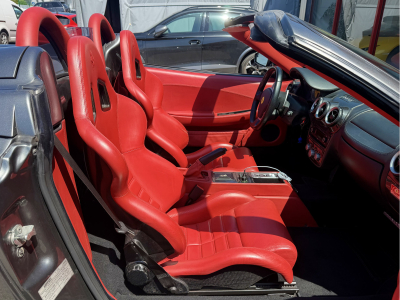 Ferrari F430 SPIDER RACING SITZE CUIR NAVI