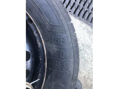 Jantes acier + Pneus hiver 14