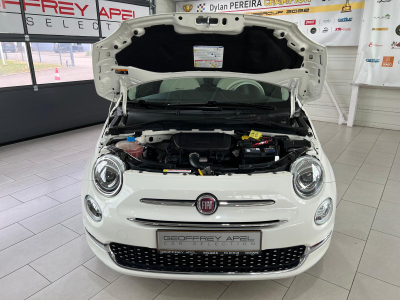 Fiat 500 LOUNGE 1.0i  HYBRID 70, CUIR-PARTIEL, REGULATEUR, PARKTRONIC, CLIMA, ALU 15'', 1° MAIN,
