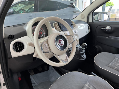 Fiat 500 LOUNGE 1.0i  HYBRID 70, CUIR-PARTIEL, REGULATEUR, PARKTRONIC, CLIMA, ALU 15'', 1° MAIN,