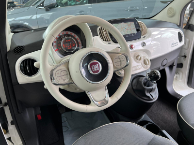 Fiat 500 LOUNGE 1.0i  HYBRID 70, CUIR-PARTIEL, REGULATEUR, PARKTRONIC, CLIMA, ALU 15'', 1° MAIN,