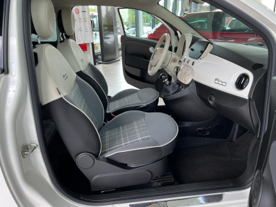 Fiat 500 LOUNGE 1.0i  HYBRID 70, CUIR-PARTIEL, REGULATEUR, PARKTRONIC, CLIMA, ALU 15'', 1° MAIN,