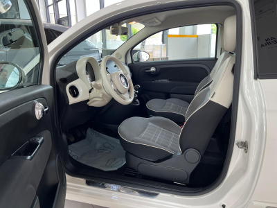 Fiat 500 LOUNGE 1.0i  HYBRID 70, CUIR-PARTIEL, REGULATEUR, PARKTRONIC, CLIMA, ALU 15'', 1° MAIN,