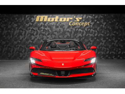 Ferrari SF90 Spider ROSSO CORSA METALLIC - FULL CARBON