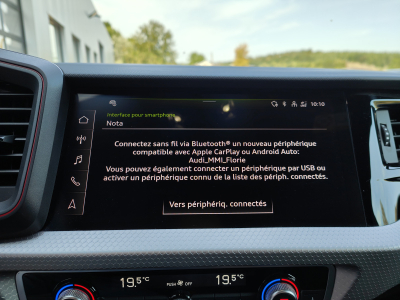 Audi A1 A1 SPORTBACK 30 TFSI S-LINE S-TRONIC CARPLAY ECLAIRAGE AMBIANCE