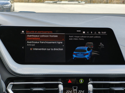 BMW 118 118iA PACK M SIEGES M GPC CARPLAY CAMERA ATTELAGE