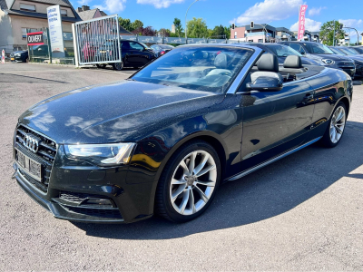 Audi A5 CABRIO 2.0 TDI 190 QUATTRO 3X S-LINE FACELIFT CUIR NAVI