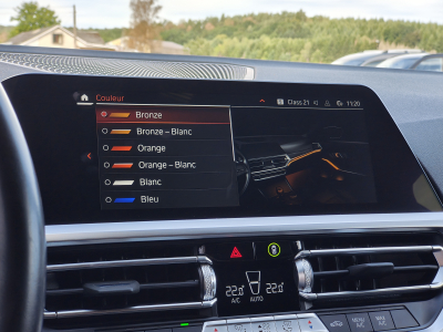 BMW 318 318iA PACK M CARPLAY GPS CAMERA ECLAIRAGE AMBIANCE