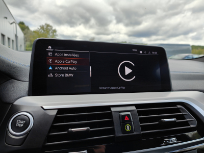 BMW X3 X3 XDRIVE30e PACK M CARPLAY CAMERA 360 CUIR