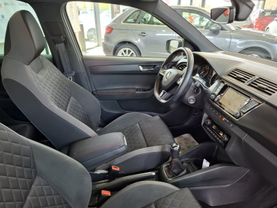 Skoda Fabia 1.0 TSI  MONTE CARLO, LED, CAMERA, PANORAMIQUE, ALU 17'',NAVI, 1HAND